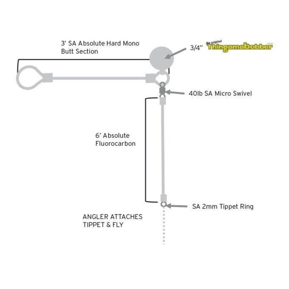Scientific Anglers Absolute Right Angle Leader - 3X and 4X - Image 2